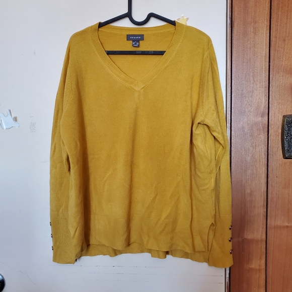 PRIMARK Mustard Yellow Sweater - Picture 1 of 3